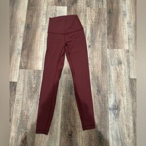 Lululemon wunder under leggings! Size 4